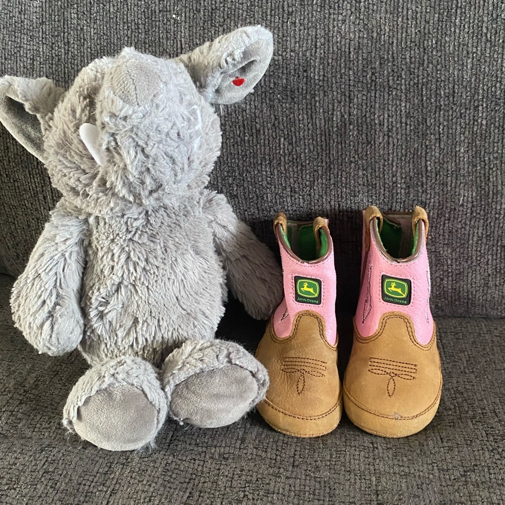 John Deere baby boots 🦌🚜
